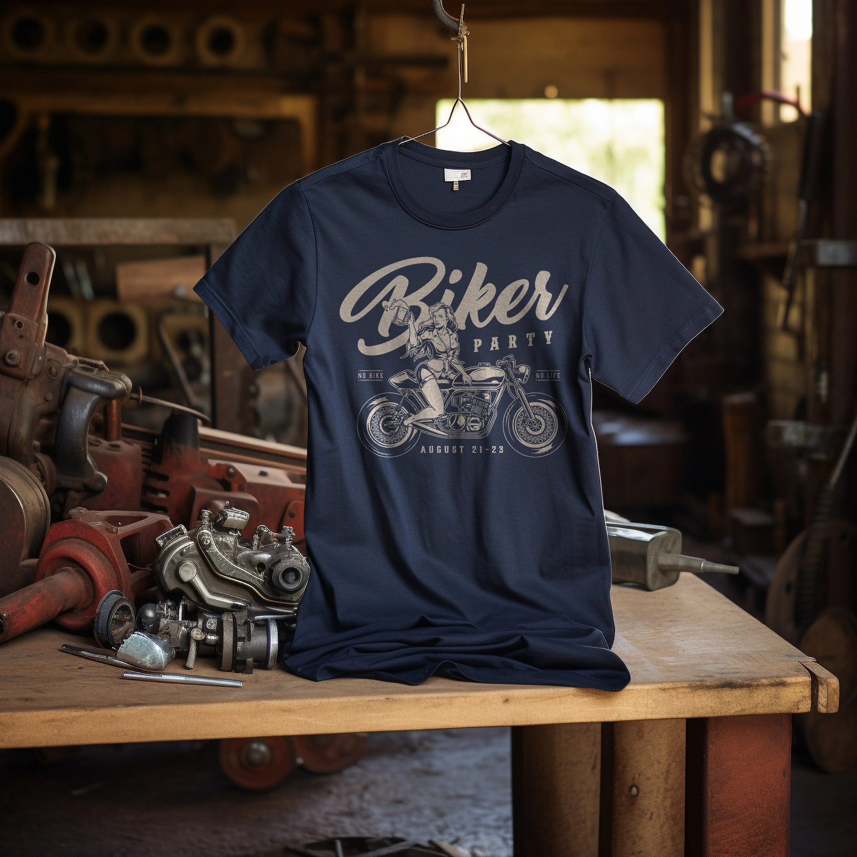 Biker Party T-Shirt - Image 14