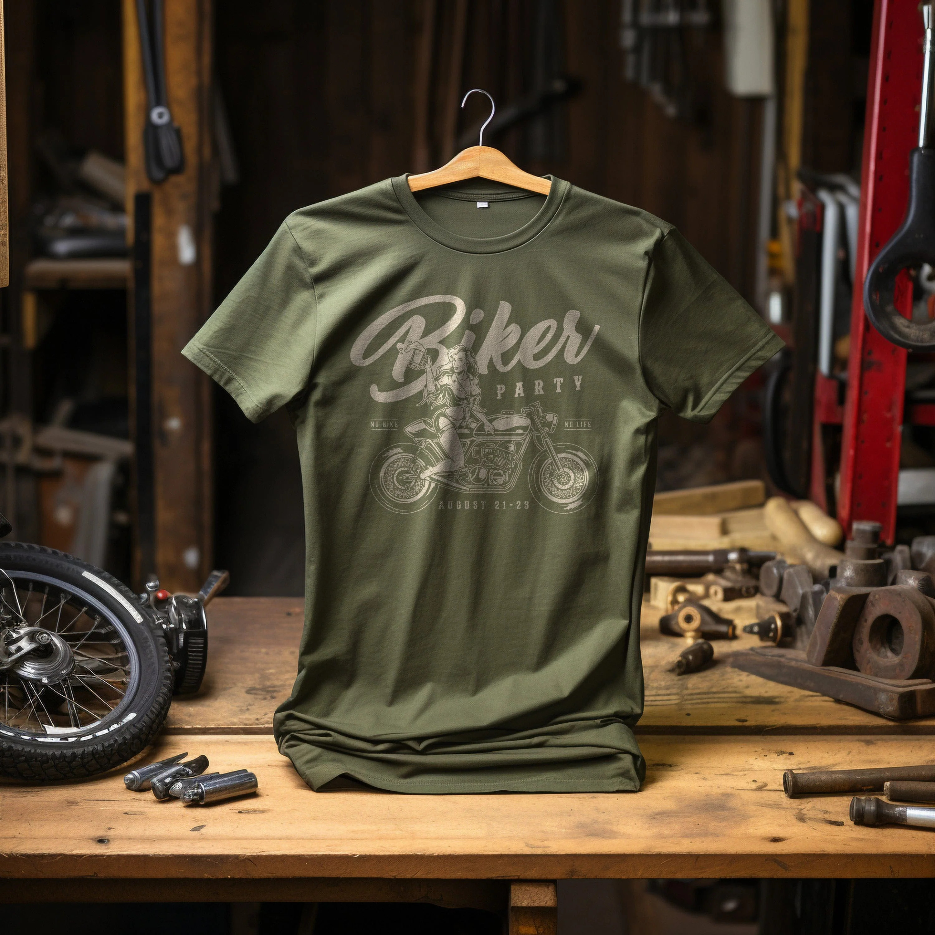 Biker Party T-Shirt - Image 18