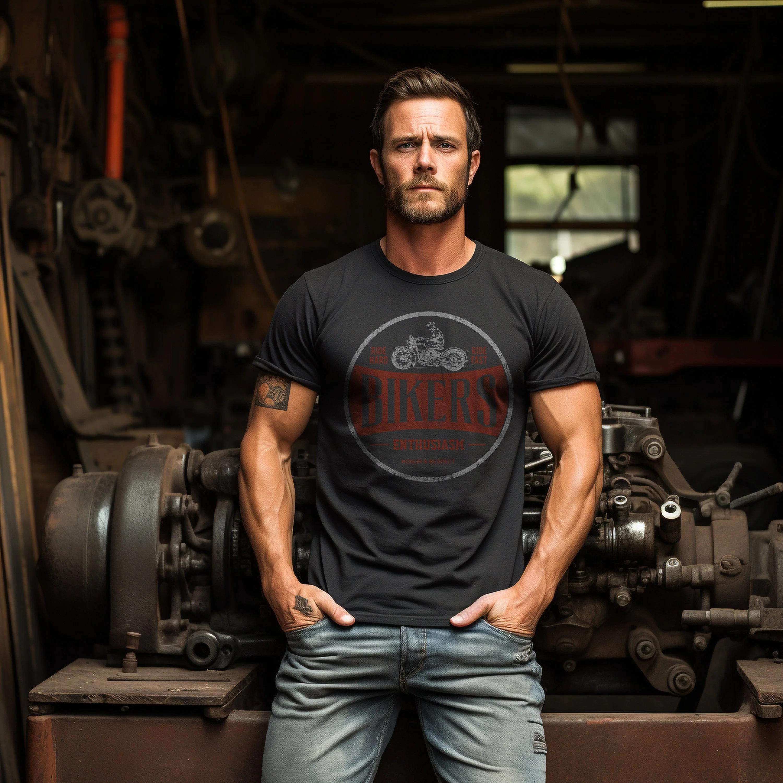 Bikers Enthusiasm T-Shirt - Image 3