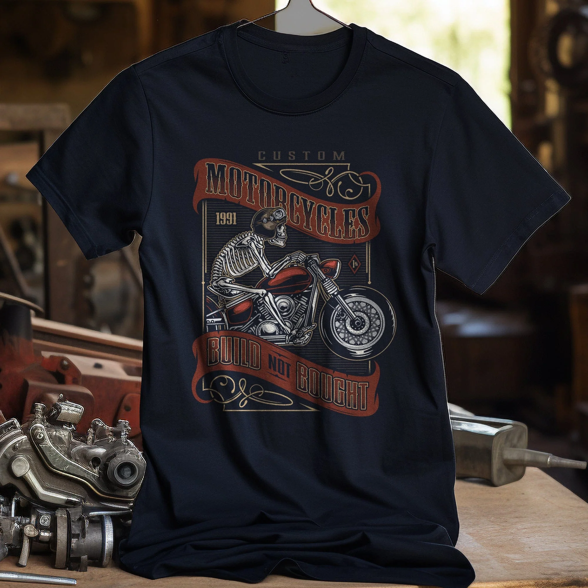 build not bought vintage T Shirt - Image 3