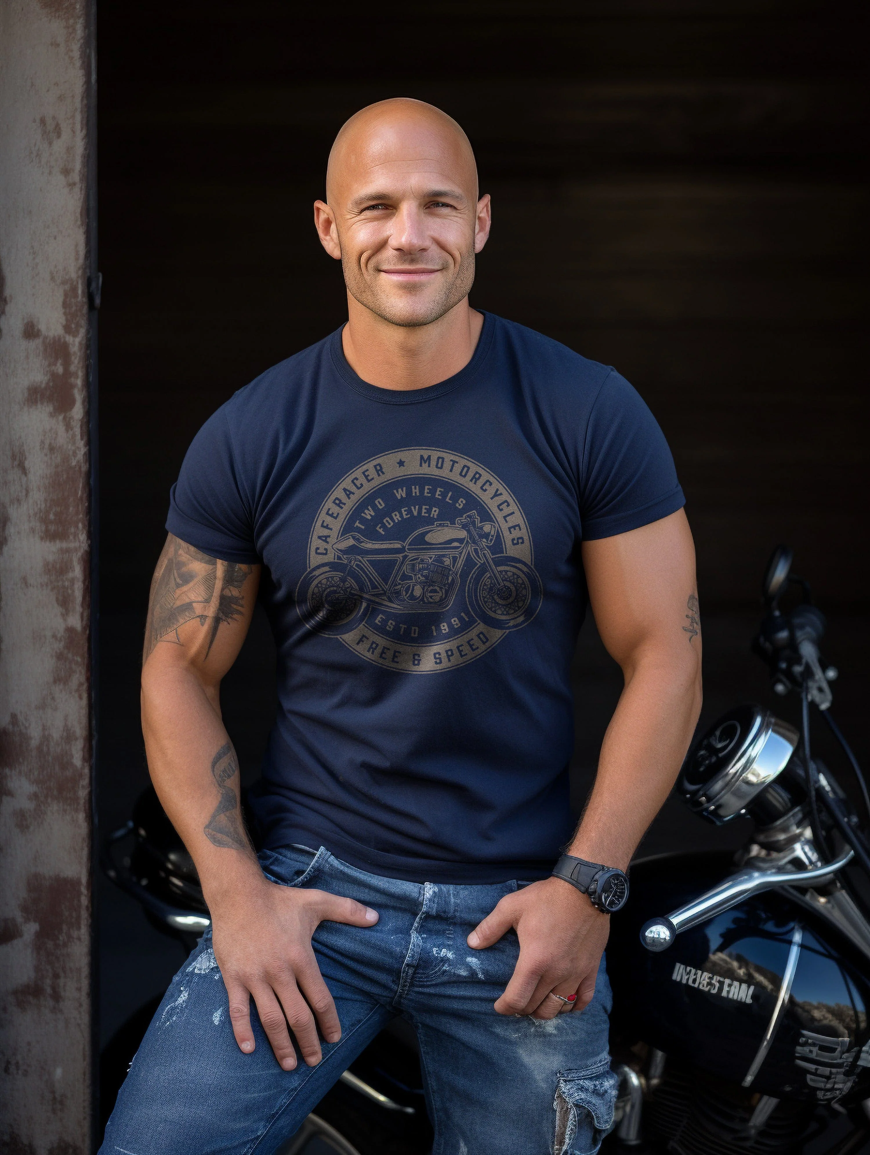 Cafe Racer Two T-Shirt - Image 12