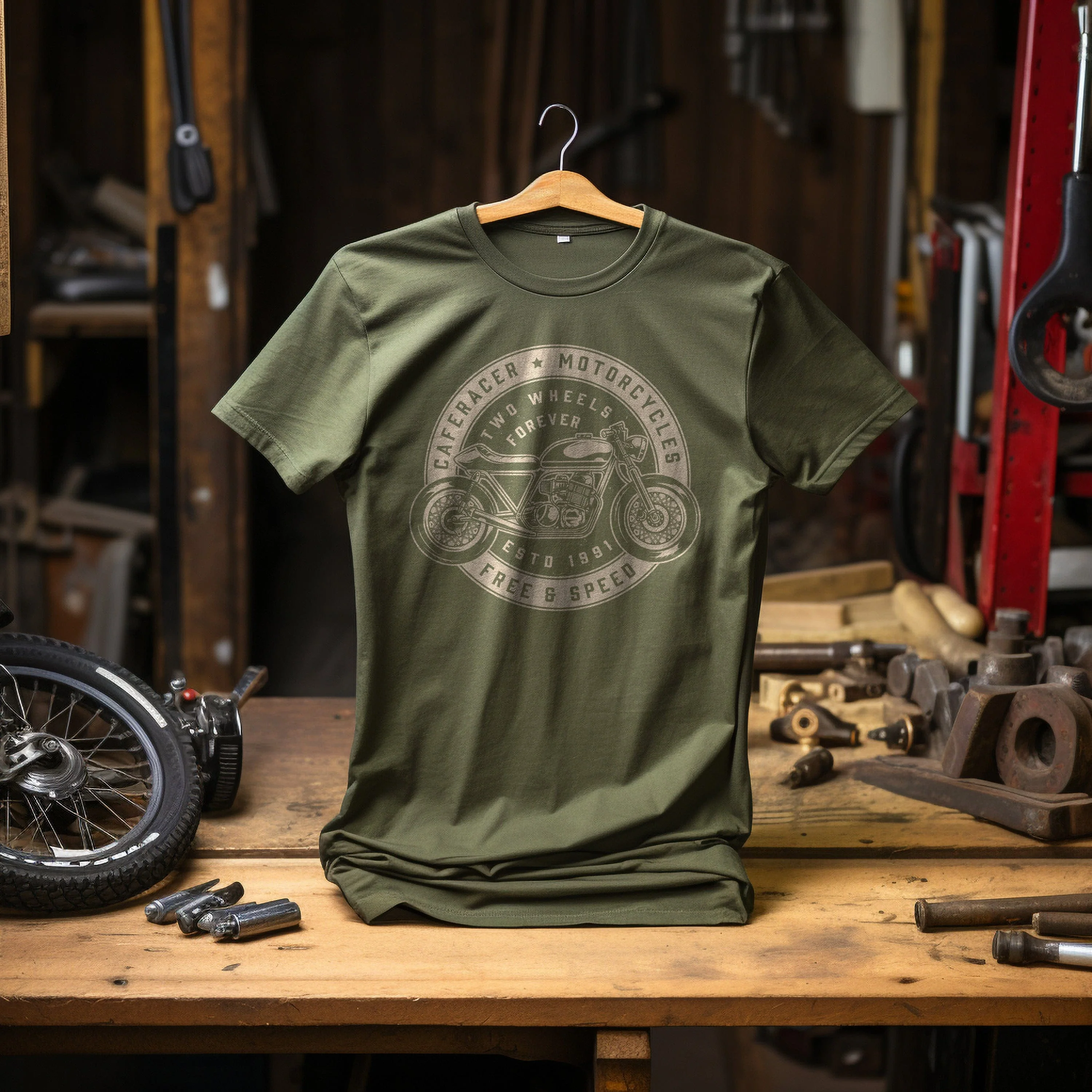 Cafe Racer Two T-Shirt - Image 14