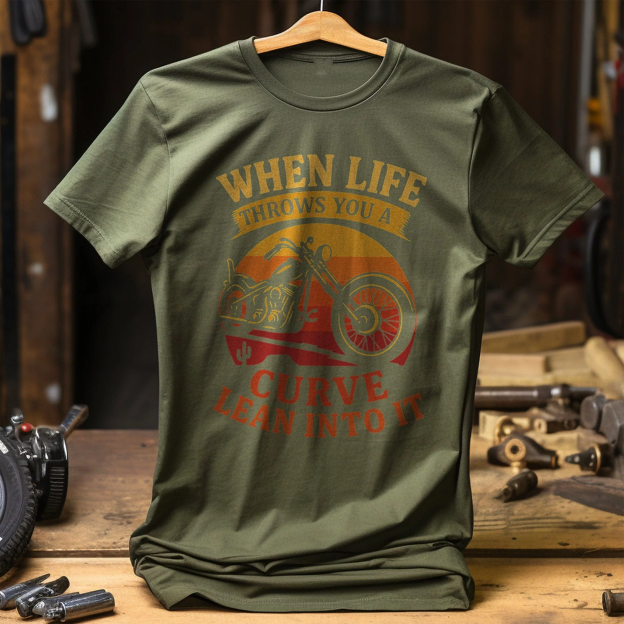 life throws curve 39 lean T Shirt - Image 8