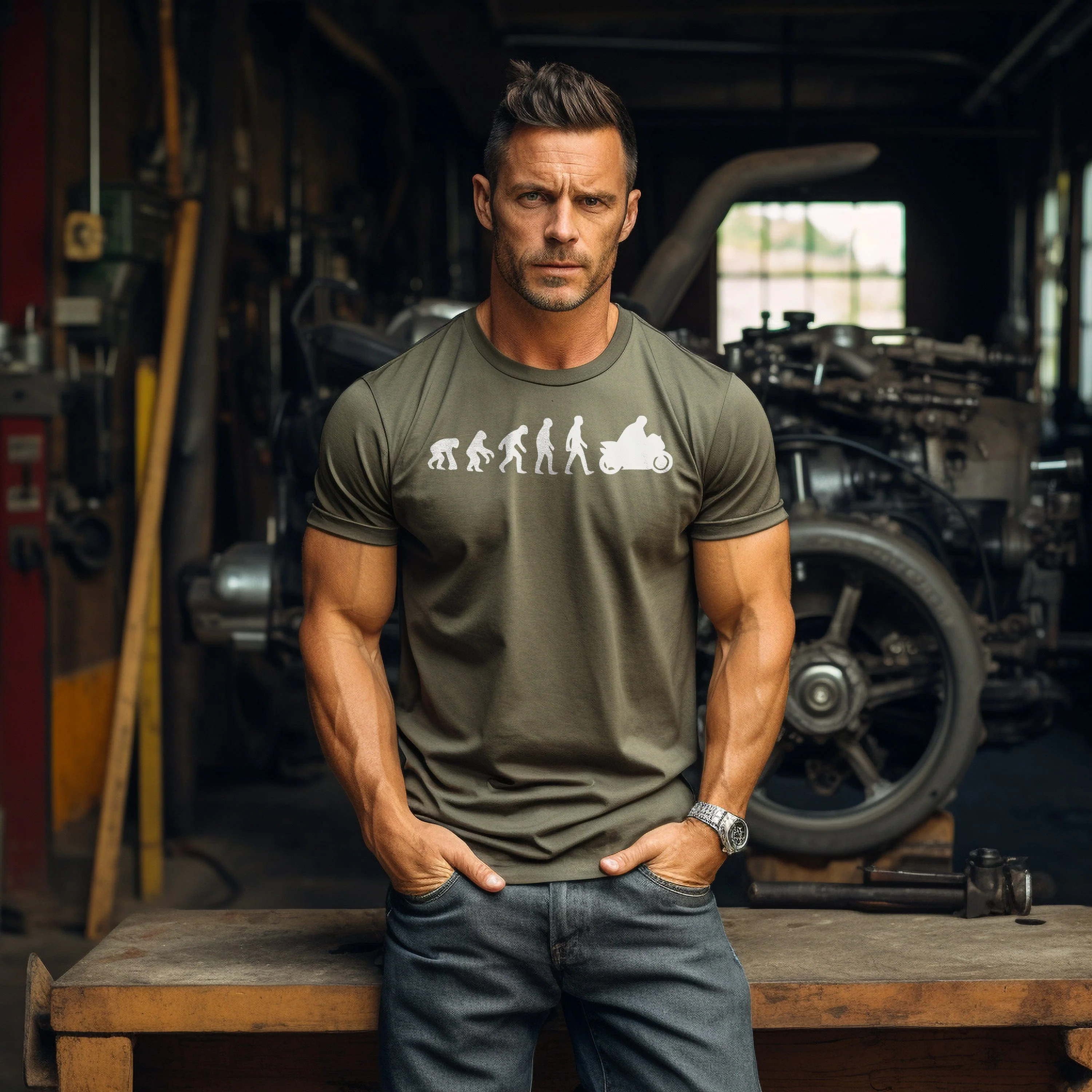 Evo Sports Bike 3 T-Shirt - Image 19