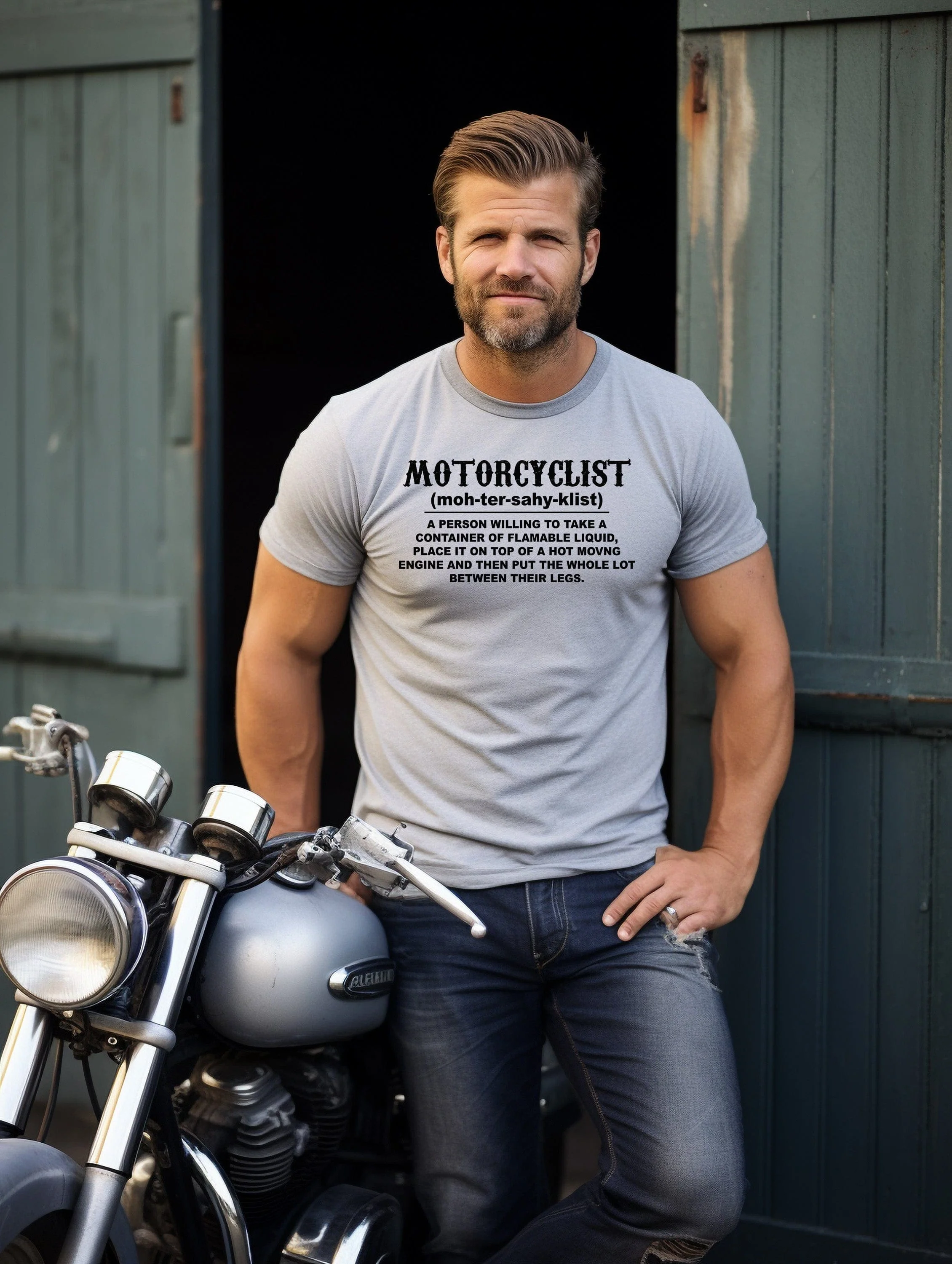 Motorcyclist T-Shirt - Image 12