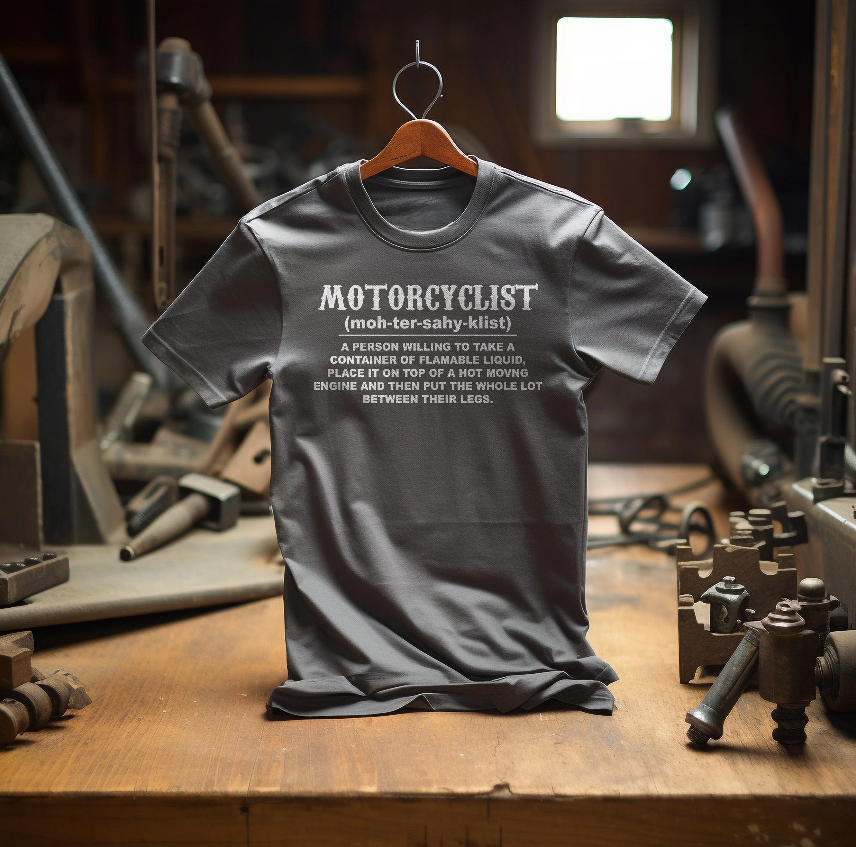 Motorcyclist T-Shirt - Image 7