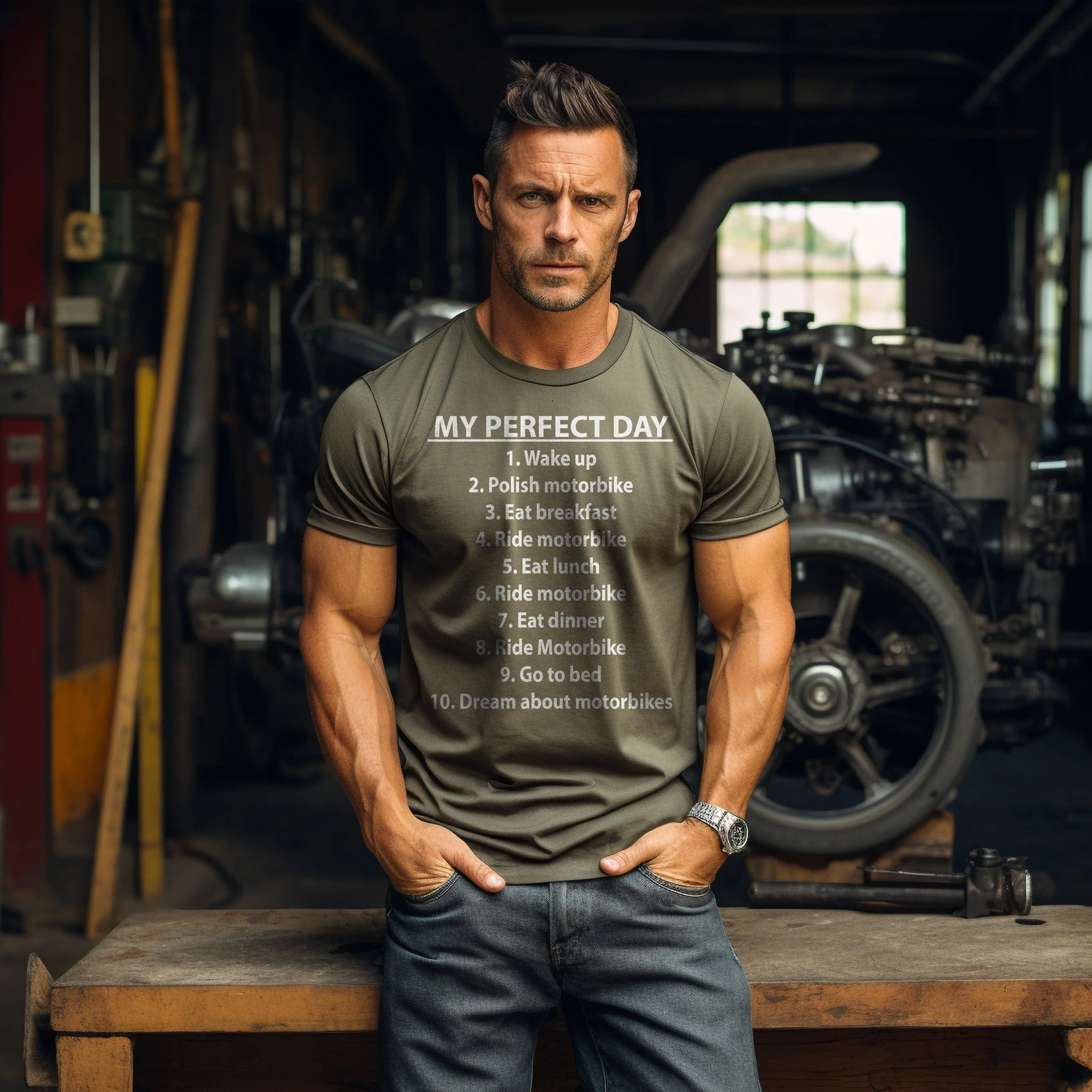 My Perfect Day T-Shirt - Image 19