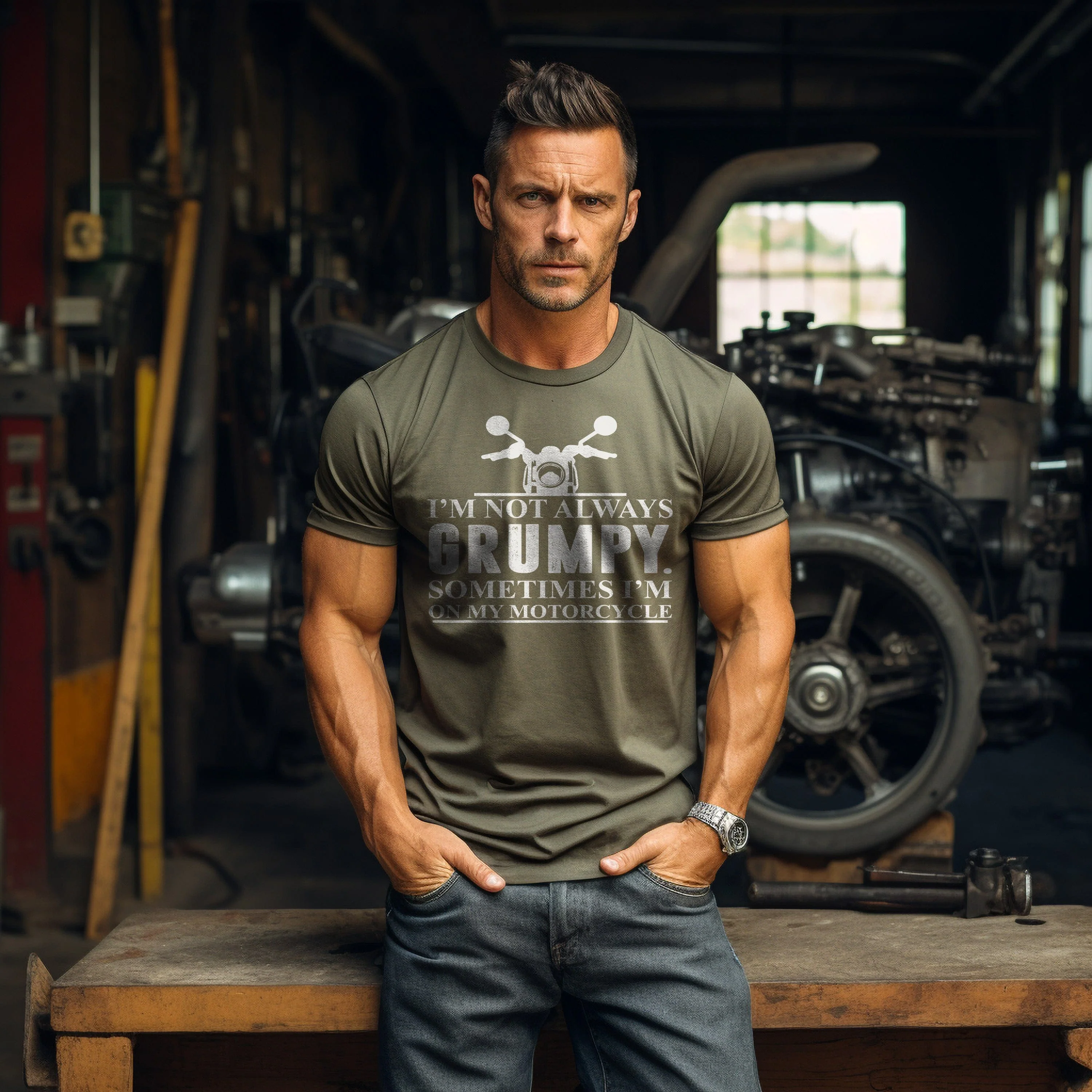 Not Always Grumpy T-Shirt - Image 19