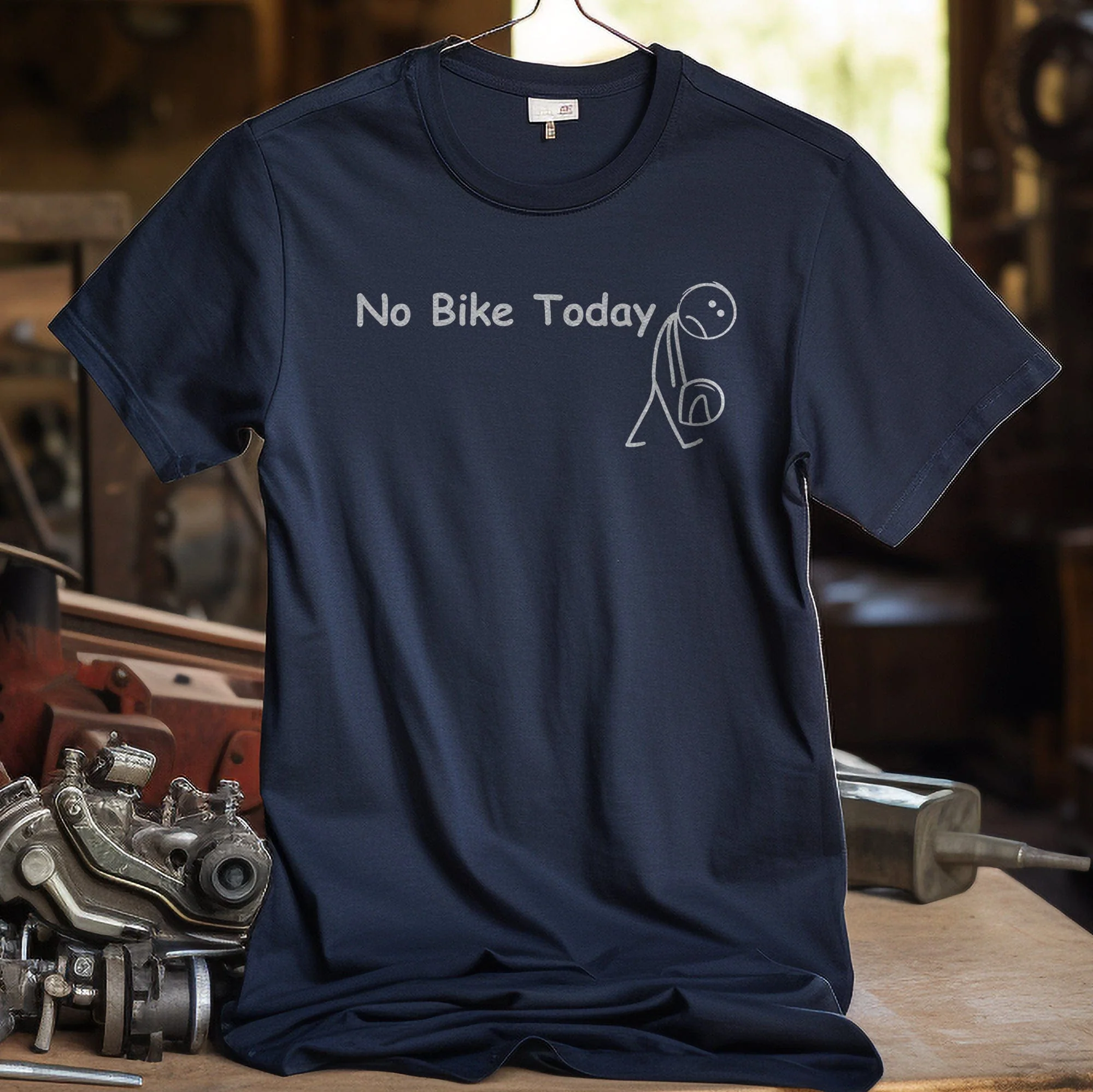No Bike Today 2W T Shirt - Image 7