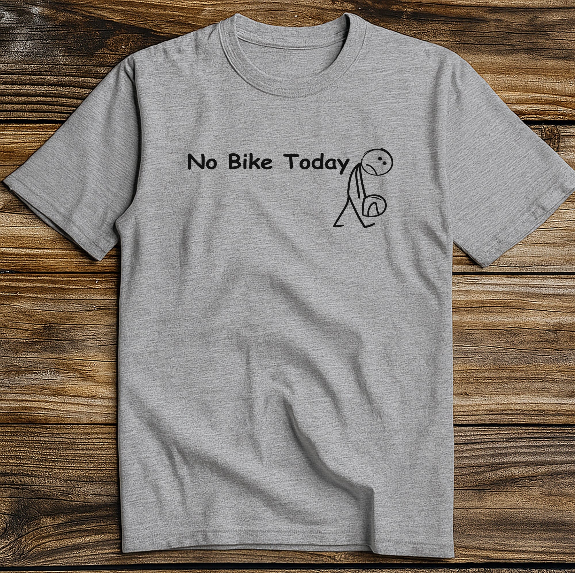 No Bike Today 2W T Shirt - Image 9